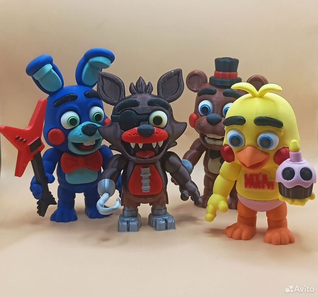 Фигурки «Пять ночей с Фредди» (FNAF) — подвижные