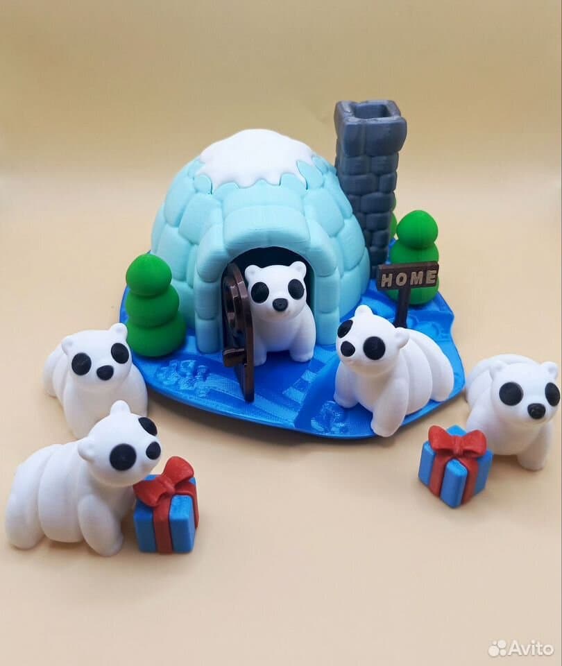 Новогодний декор для дома 3D Елка с мышками, Всеволожск — фото 5