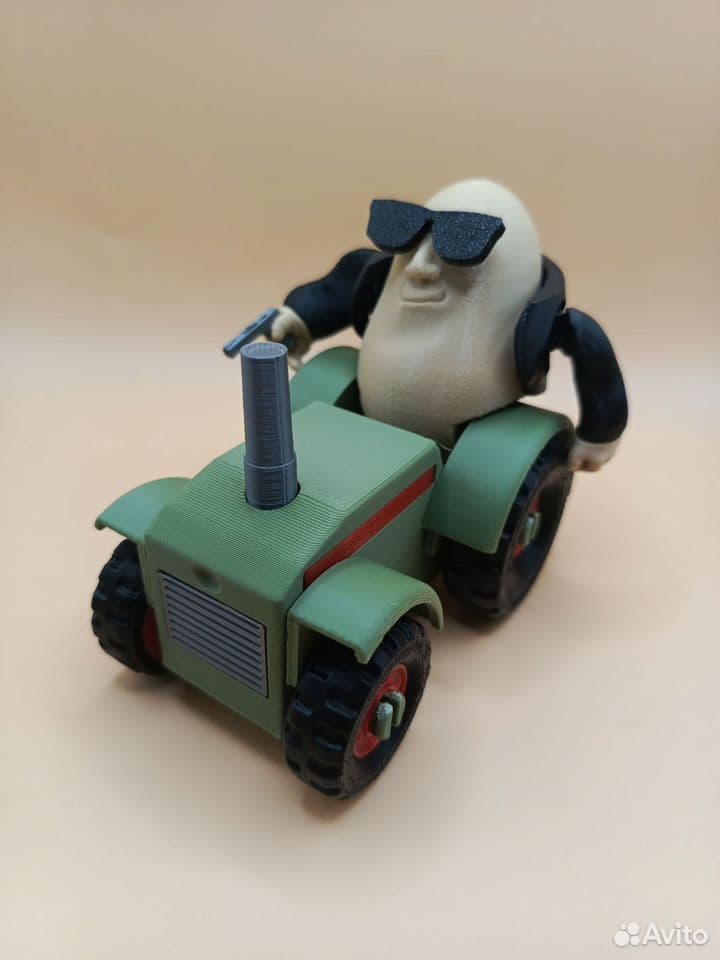 Бандито Бульбито с трактором — мем Brainrot 3D