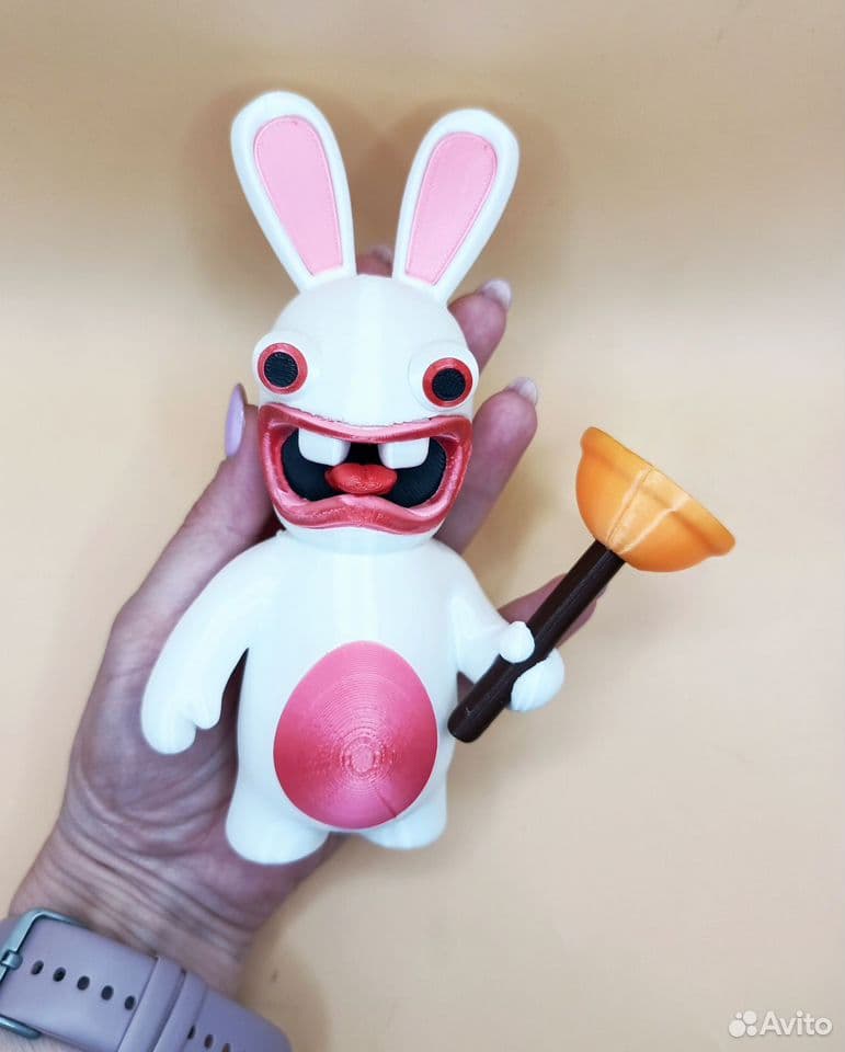 Rabbids фигурка 3D, Всеволожск — фото 3